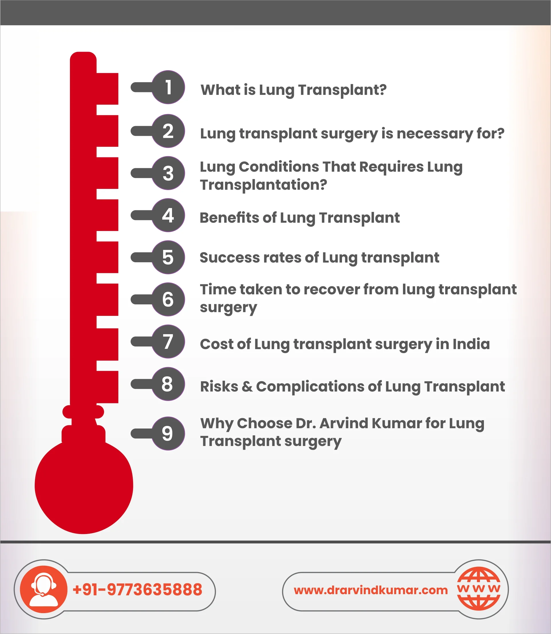 Is a lung transplant possible?